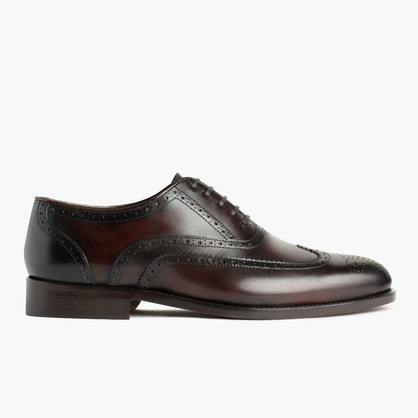 Aviator Chocolate Leather Loafers رجالي