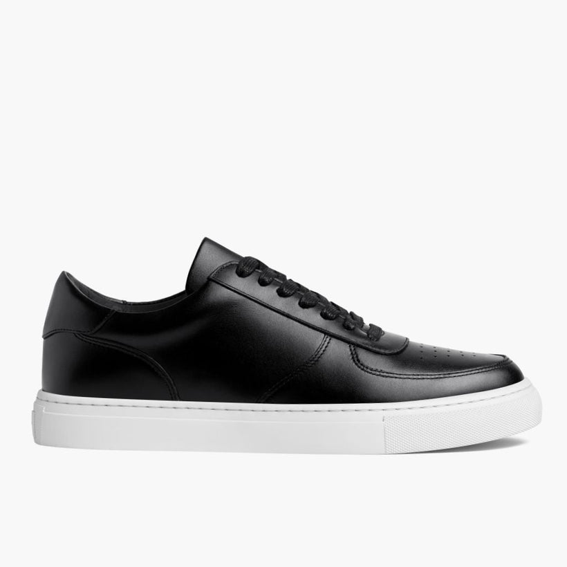 Court أسود Leather Sneakers نسائي