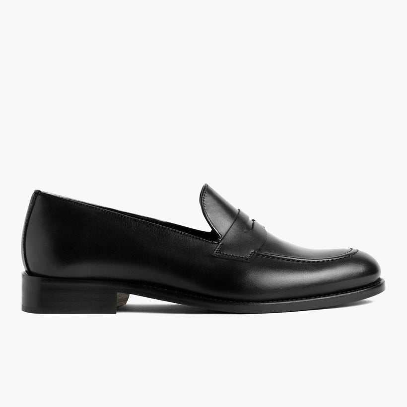 Lincoln أسود Leather Sneakers رجالي