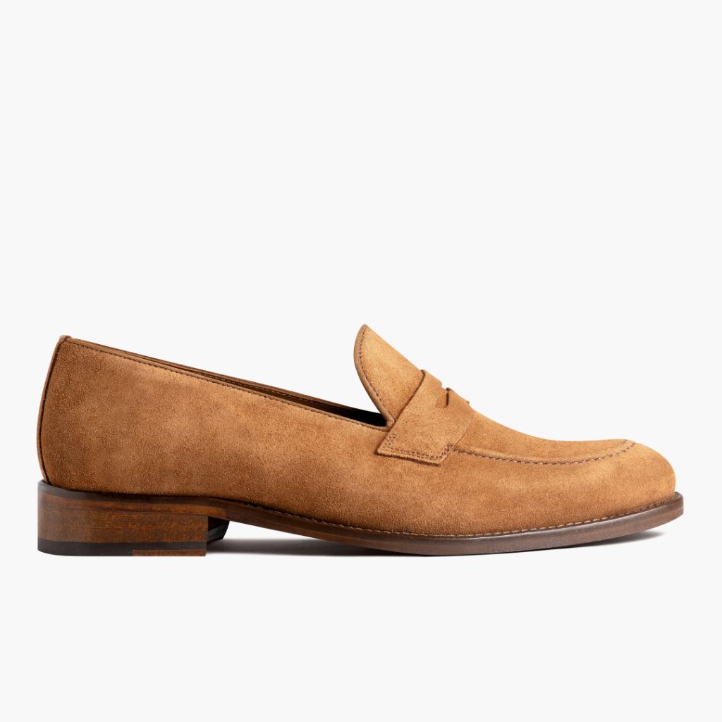 Classic Full-Grain leather Loafers - بناء غوديير ويلت المتين وتفاصيل مقدمة الحذاء