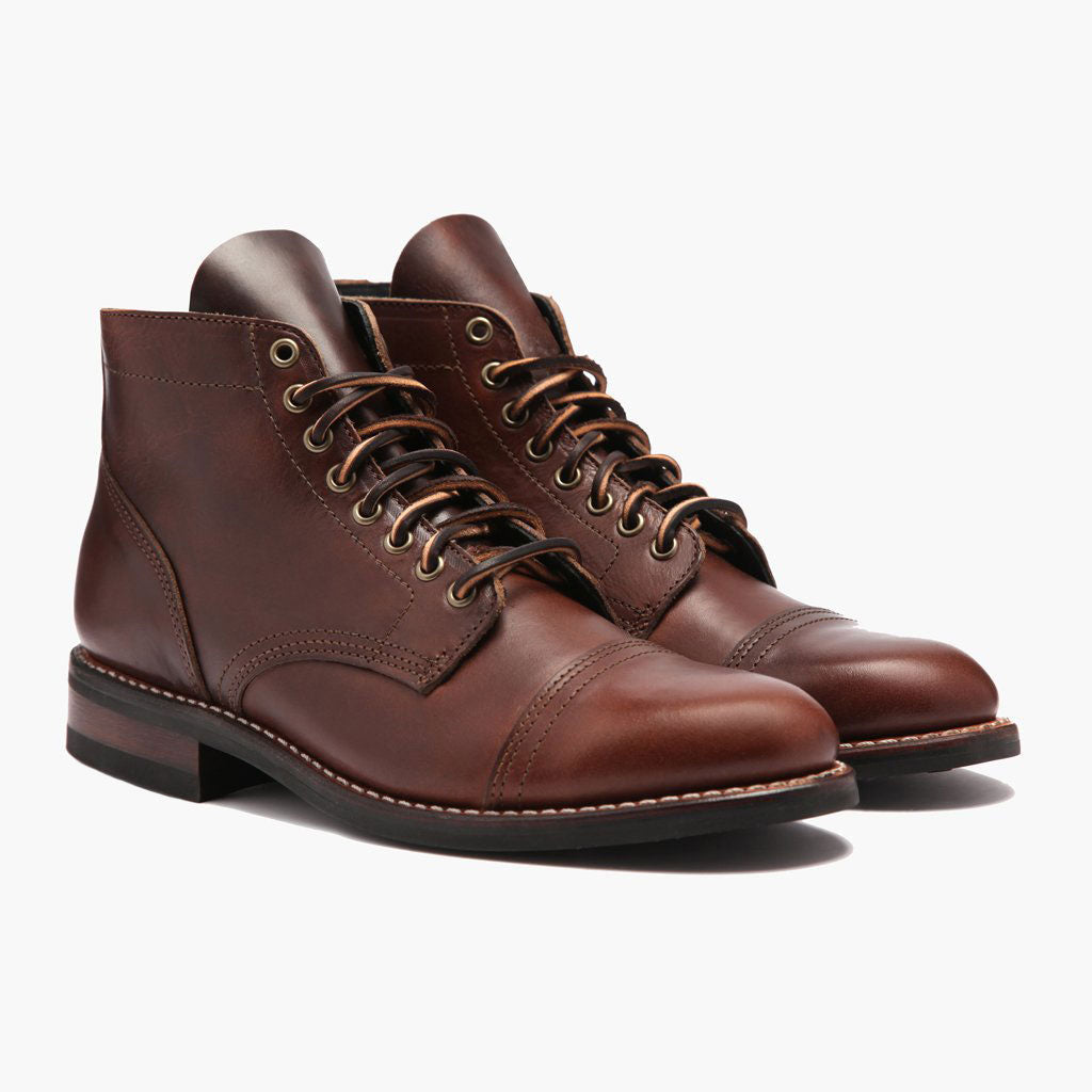 Vanguard French Roast أحذية بوت جلدية رجالي For Men in Classic Full-Grain Leather - عرض جانبي | شراء أونلاين عبر المتجر الرسمي