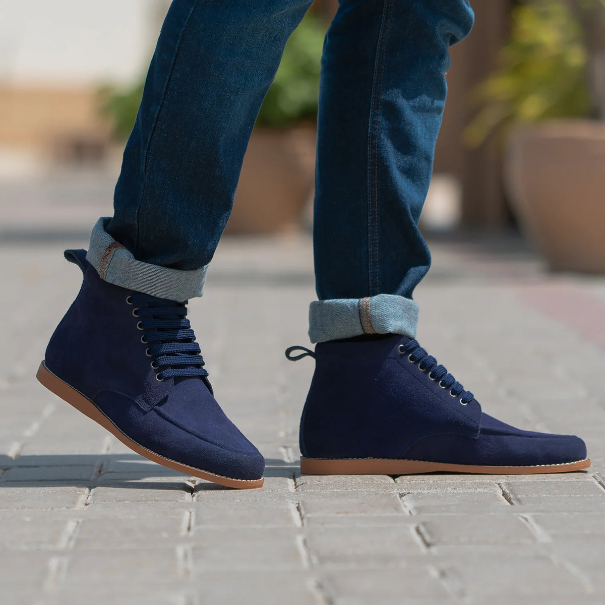 Orlaven Bearman أحذية بوت جلدية رجالي footwear image 9
