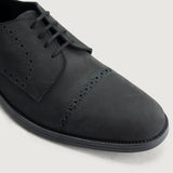 Authentic Full-Grain Leather Grain Depth & Pull-Up Patina Texture Detail