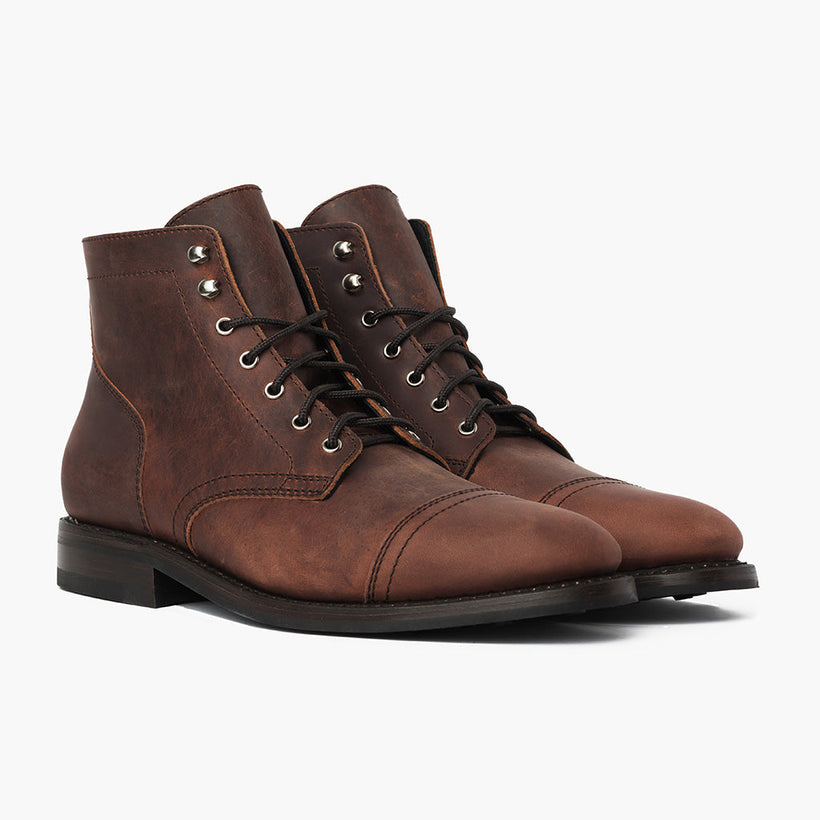 Captain Arizona Adobe Leather Boots رجالي