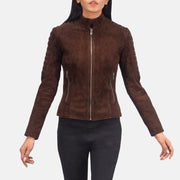 عرض البطانة الداخلية Showing Quilted Polyester Lining &amp; جيبان داخليان عمليان