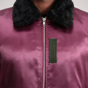 عرض البطانة الداخلية Showing Quilted Polyester Lining &amp; جيبان داخليان عمليان
