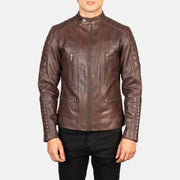 
Damian جاكيت بايكر جلد طبيعي رجالي – alternate product view 4