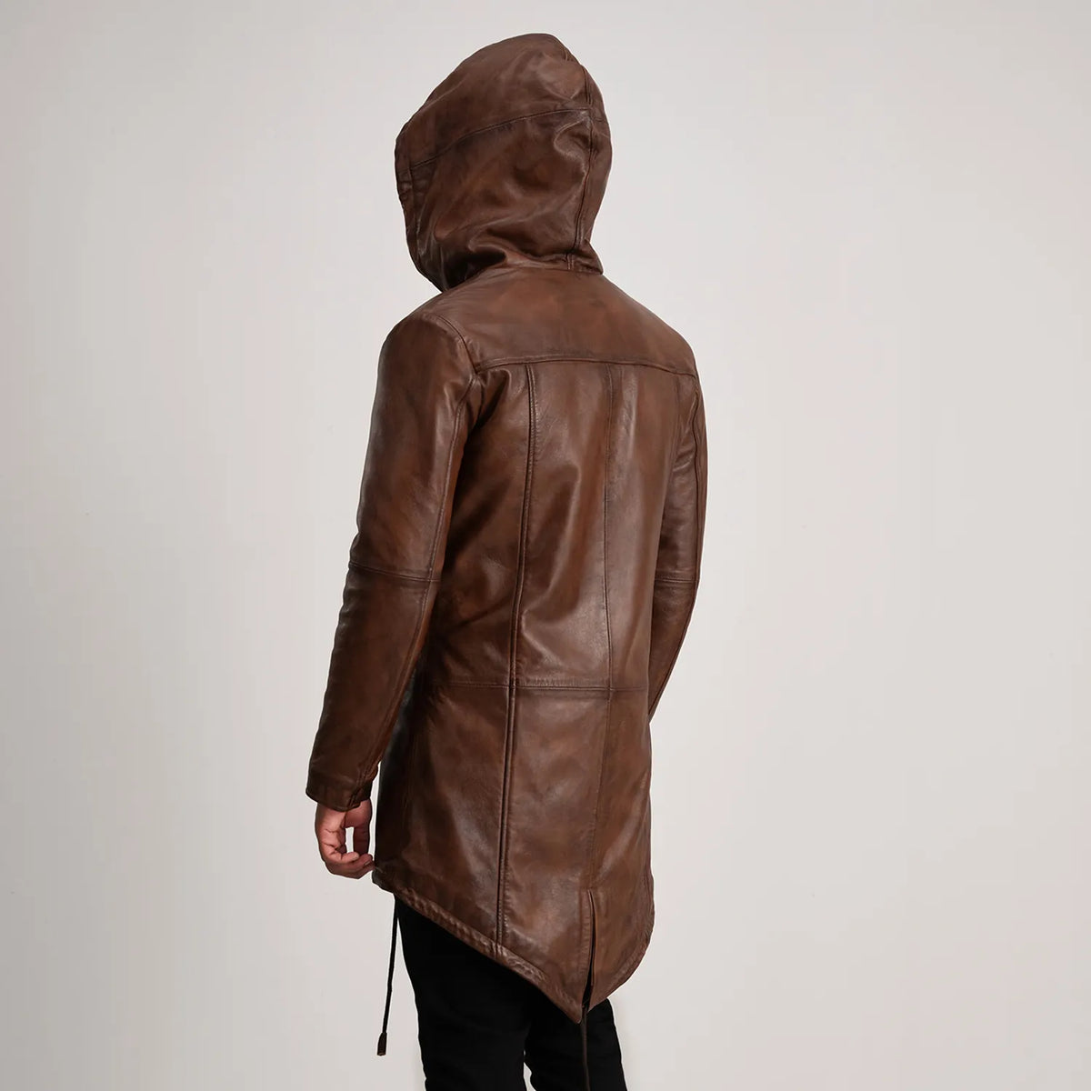 Delvin جاكيت جلد رجالي – alternate product view 5