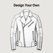 
Design Your Custom Leather Jacket | Free Shipping & Alteration in Classic Full-Grain Leather - عرض أمامي وقَصّة مفصلة أنيقة | شراء أونلاين عبر المتجر الرسمي