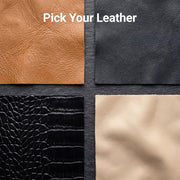 
تفاصيل مقربة of Classic Collar & Heavy-Duty Zipper Hardware on Design Your Custom Leather Jacket | Free Shipping & Alteration