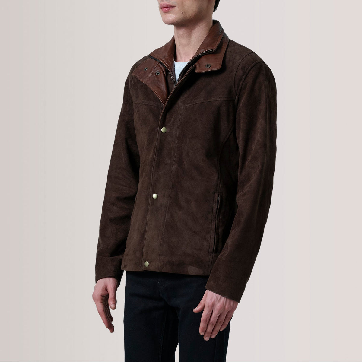 Henrik جاكيت جلد رجالي – alternate product view 3