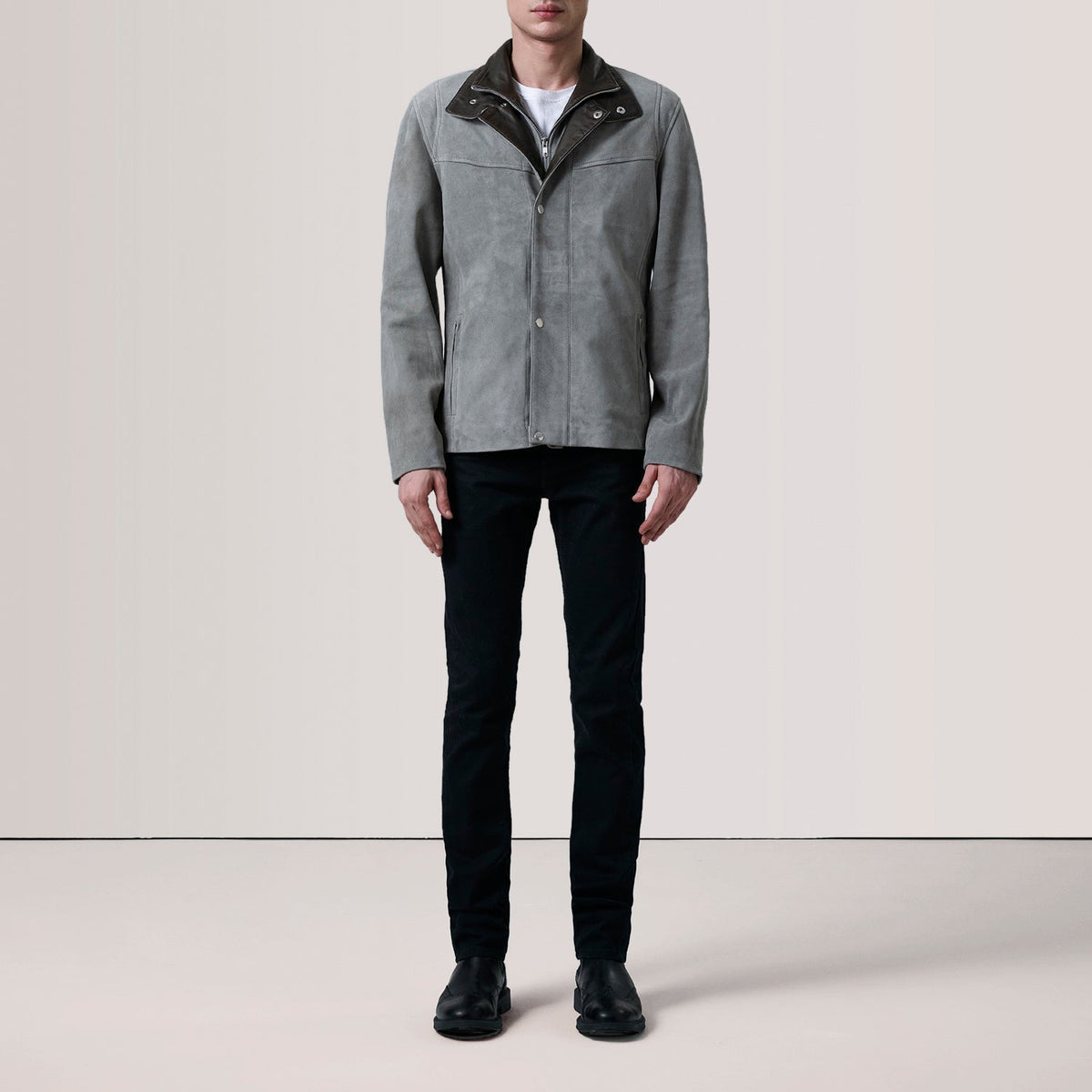 Henrik جاكيت جلد رجالي – alternate product view 2