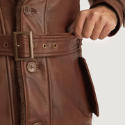 
عرض البطانة الداخلية Showing Fully faux fur lined & جيبان داخليان عمليان