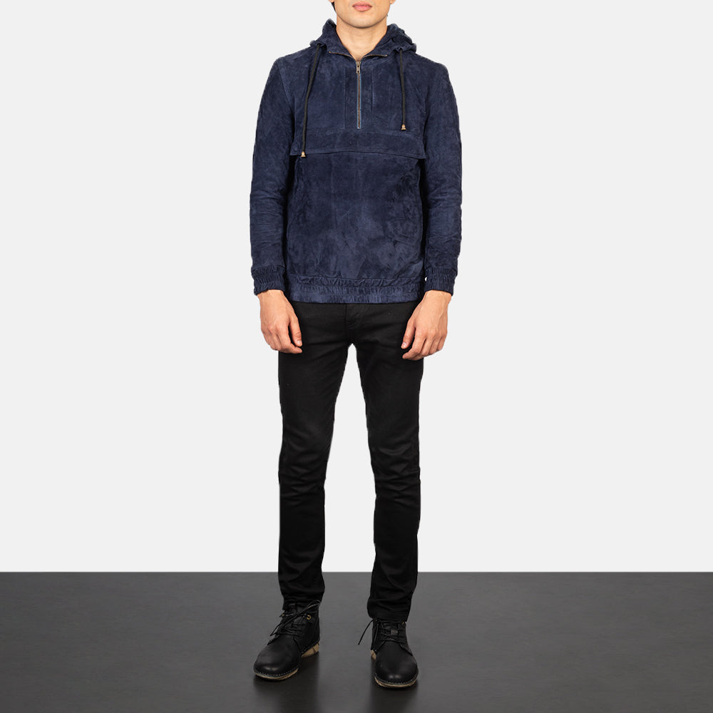Kenton Hooded جاكيت جلد رجالي – alternate product view 3