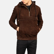 Kenton Hooded جاكيت جلد رجالي – alternate product view 1