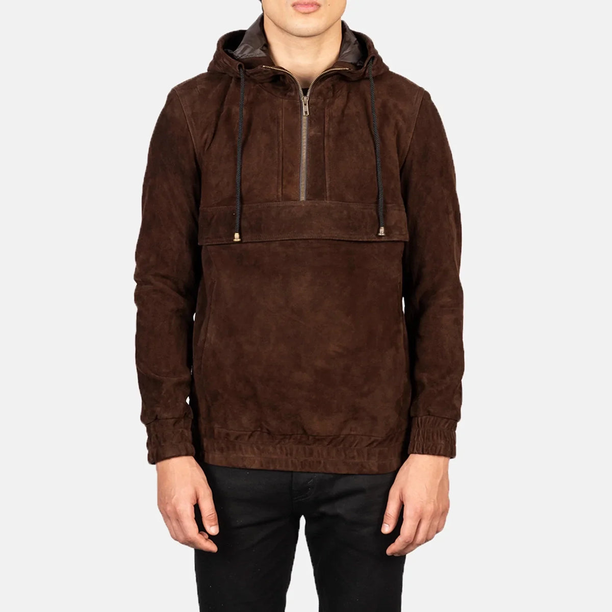 Kenton Hooded جاكيت جلد رجالي – alternate product view 4