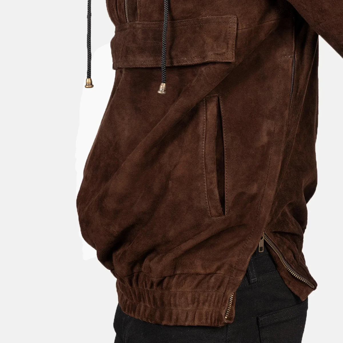 Kenton Hooded جاكيت جلد رجالي – alternate product view 6