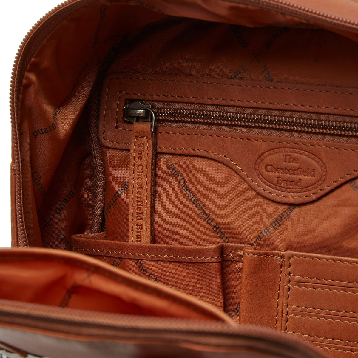 Bellary Full-Grain Leather Backpack نسائي – alternate product view 3