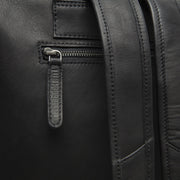 100% Full-Grain Wax Pull-Up 100% Full-Grain Leather Grain Texture &amp; Handcrafted Patina Detail