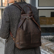 Manchester Full-Grain Leather Backpack نسائي – alternate product view 2