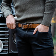 Aayden Full-Grain Leather Belt – alternate product view 3