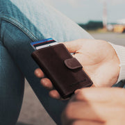Loughton Full-Grain Leather Card Holder نسائي – alternate product view 2