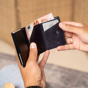 Paris Full-Grain Leather Card Holder نسائي – alternate product view 3