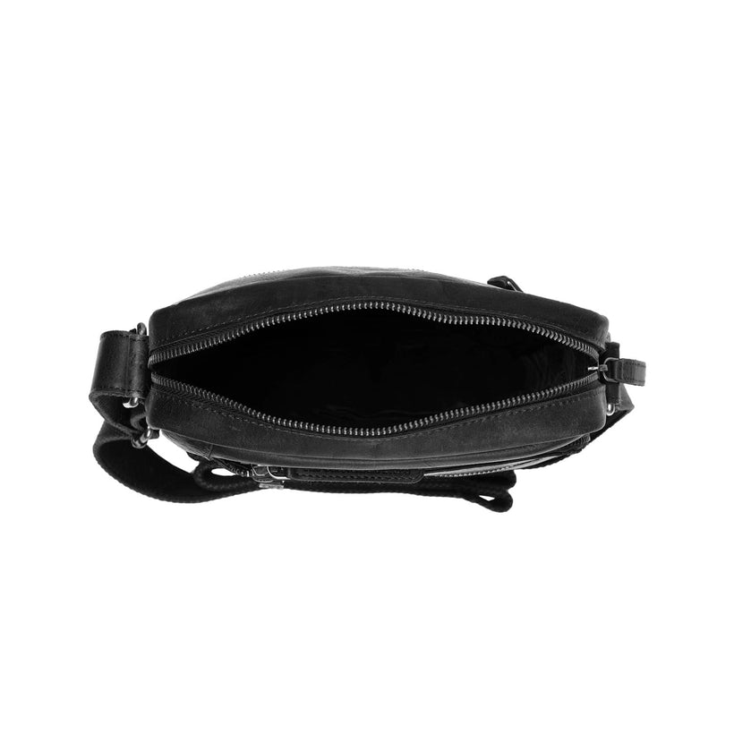Dessau Full-Grain Leather Crossbody Bag رجالي