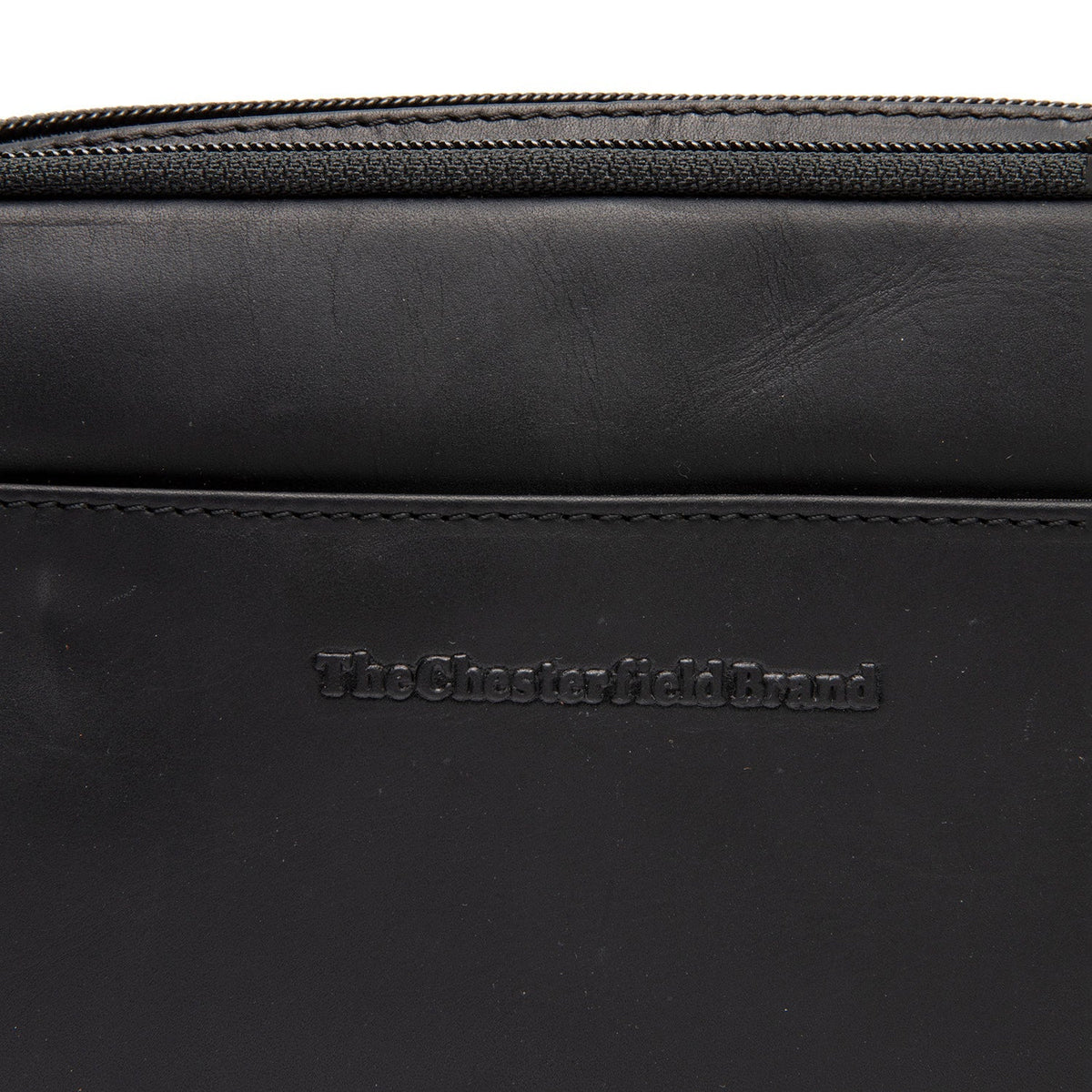 
Classic 100% Full-Grain leather Bag - عرض خلفي يوضح أحزمة الجلد المقواة والخياطة المتقنة