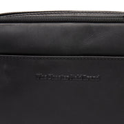 
Classic 100% Full-Grain leather Bag - عرض خلفي يوضح أحزمة الجلد المقواة والخياطة المتقنة