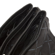 
Classic 100% Full-Grain leather Bag - عرض خلفي يوضح أحزمة الجلد المقواة والخياطة المتقنة