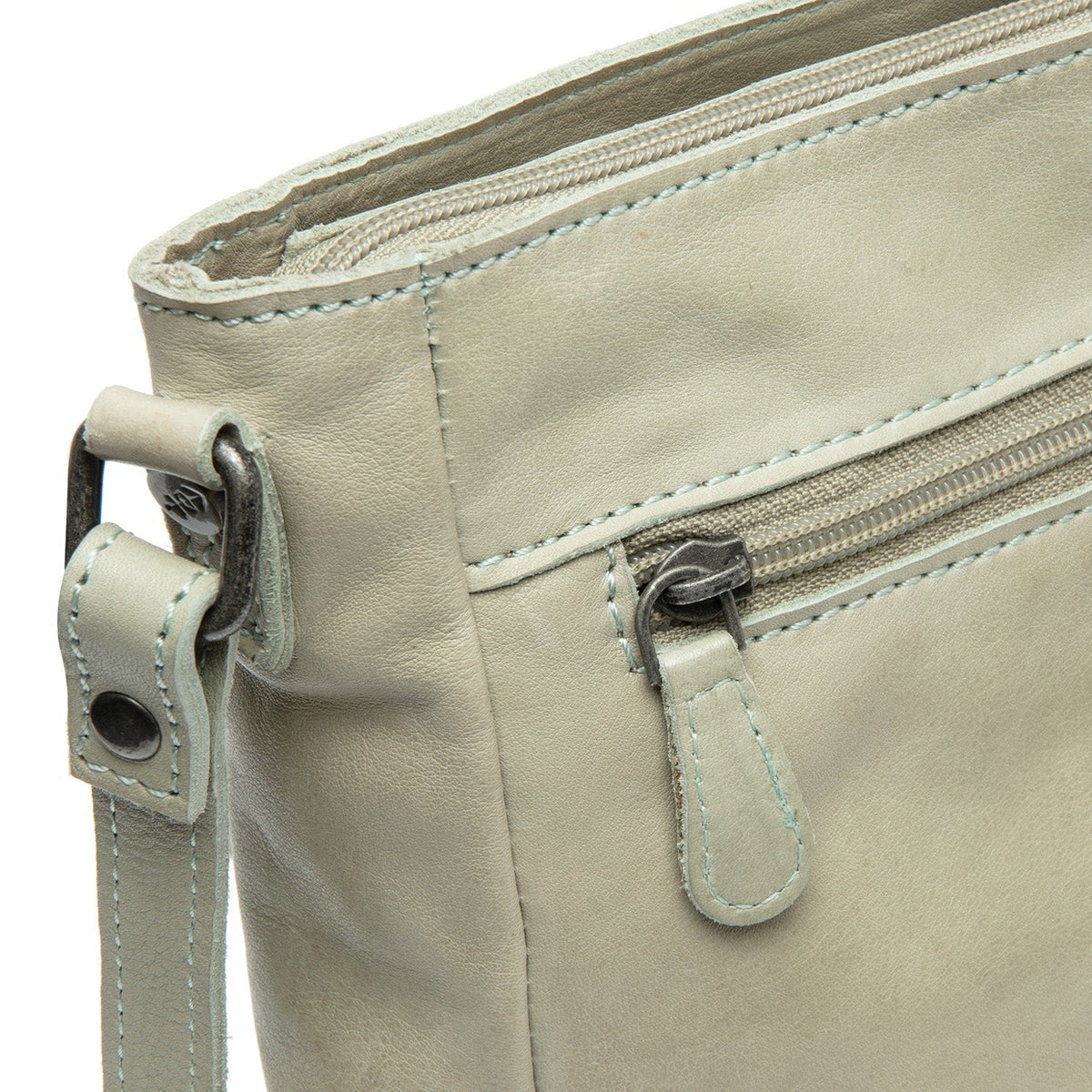 Weimar Full-Grain Leather Crossbody Bag نسائي – alternate product view 2