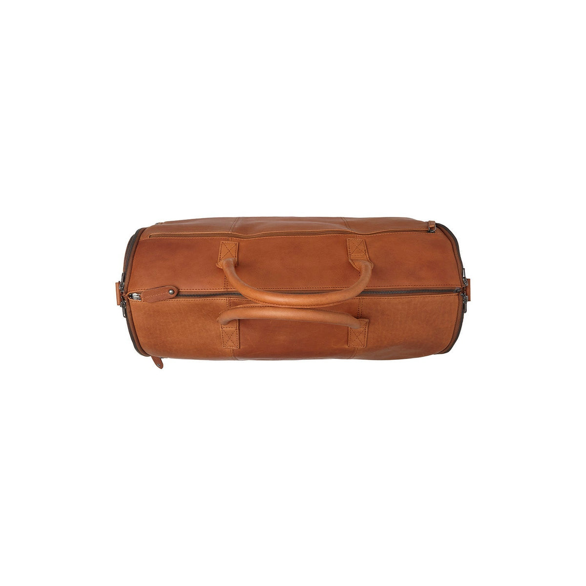 Cognac Leather Garment Bag Finlay نسائي, detail view 3