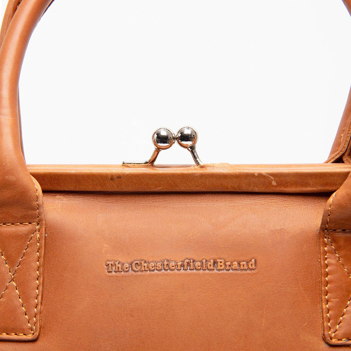 Dorin جلد طبيعي فل جرين Handbag – alternate product view 2
