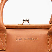Dorin جلد طبيعي فل جرين Handbag – alternate product view 2