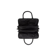 
تفاصيل مقربة of Classic Collar & Heavy-Duty Zipper Hardware on Layton حقيبة يد جلدية