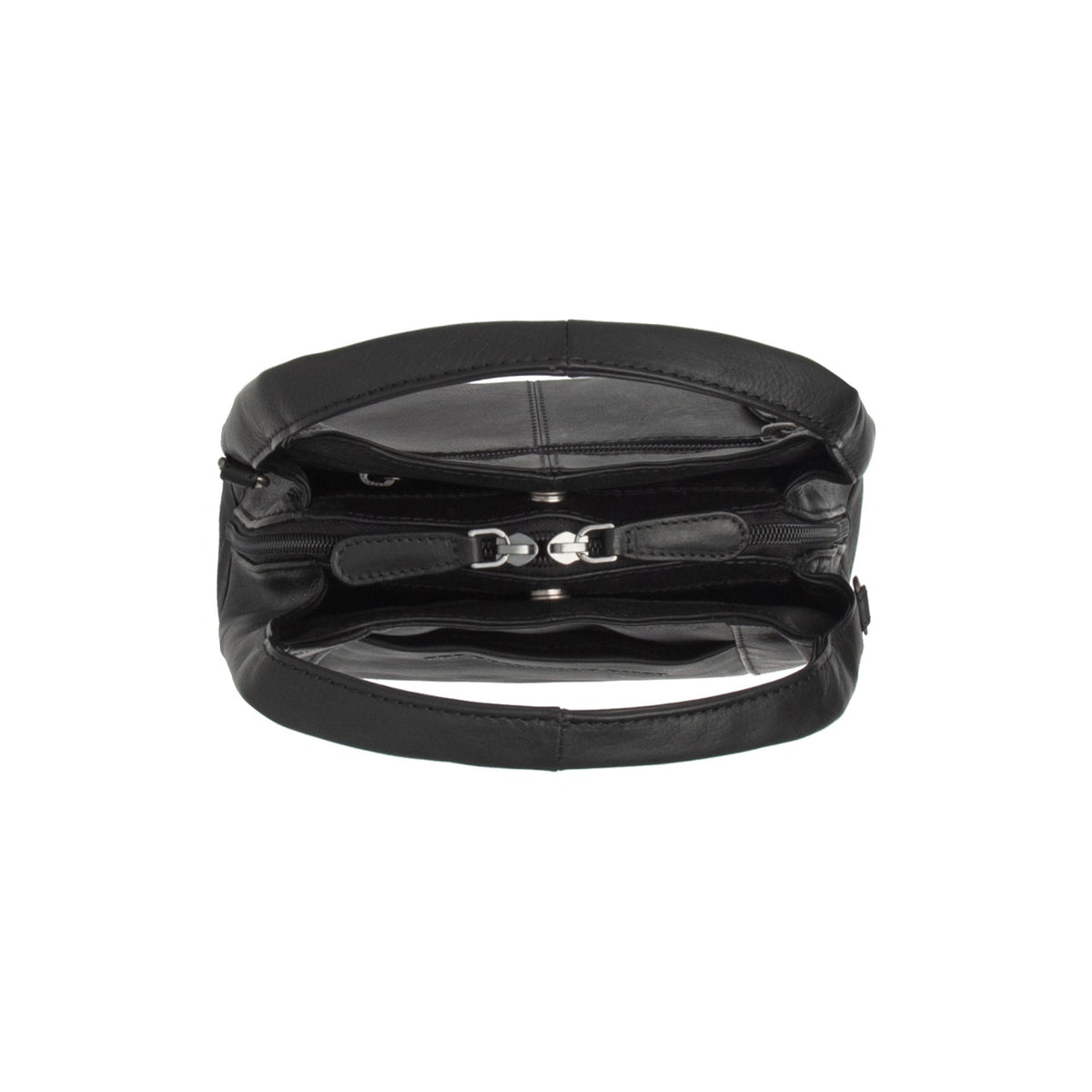Lunera Full-Grain Leather Handbag نسائي - Lateral Side Profile View Showing Sleeve Cut &amp; Athletic Taper Fit