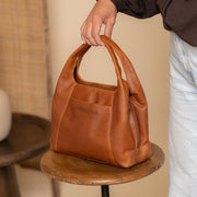 Lunera Full-Grain Leather Handbag نسائي – alternate product view 2