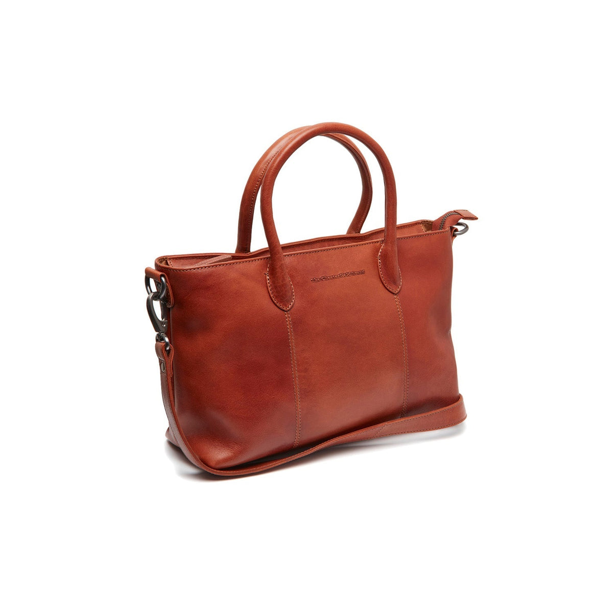 Tailored Rib Cuffs &amp; Hem Craftsmanship Construction Detail on Pergamino جلد طبيعي فل جرين Handbag