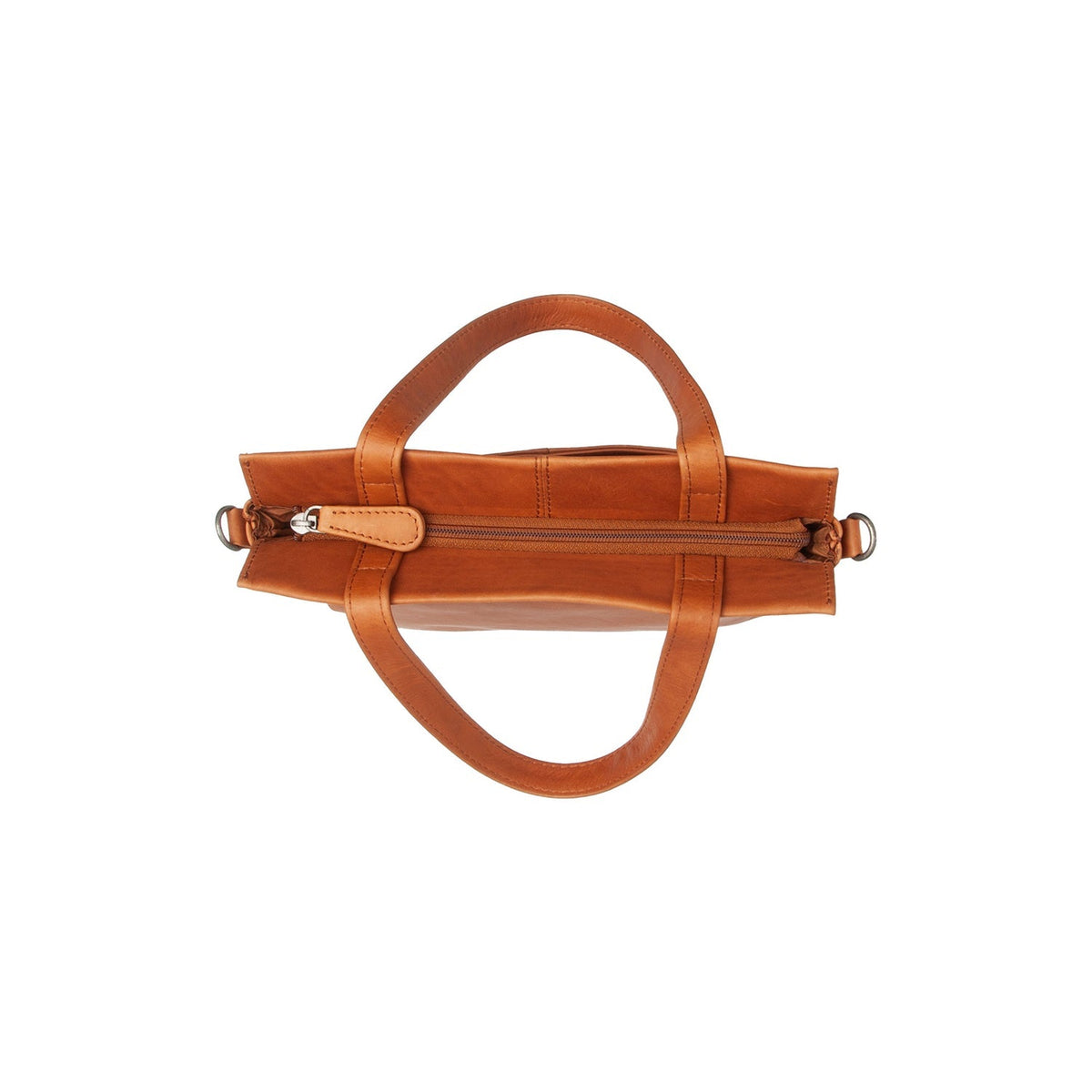 Rivington Full-Grain Leather Handbag نسائي - Lateral Side Profile View Showing Sleeve Cut &amp; Athletic Taper Fit