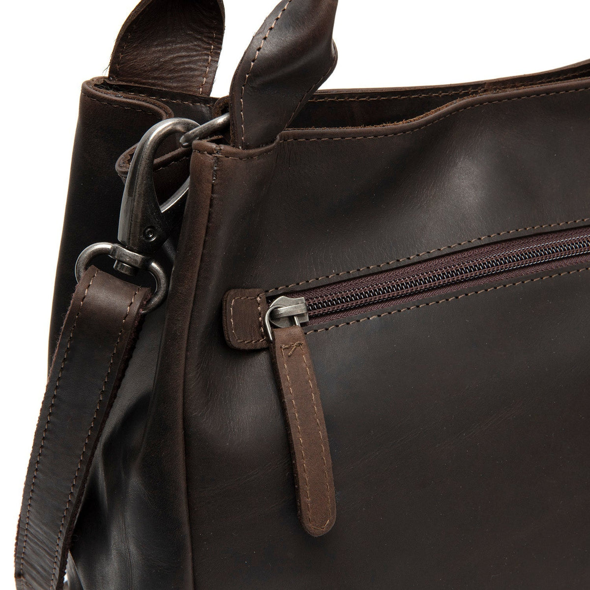 Tenara Full-Grain Leather Handbag نسائي – alternate product view 3