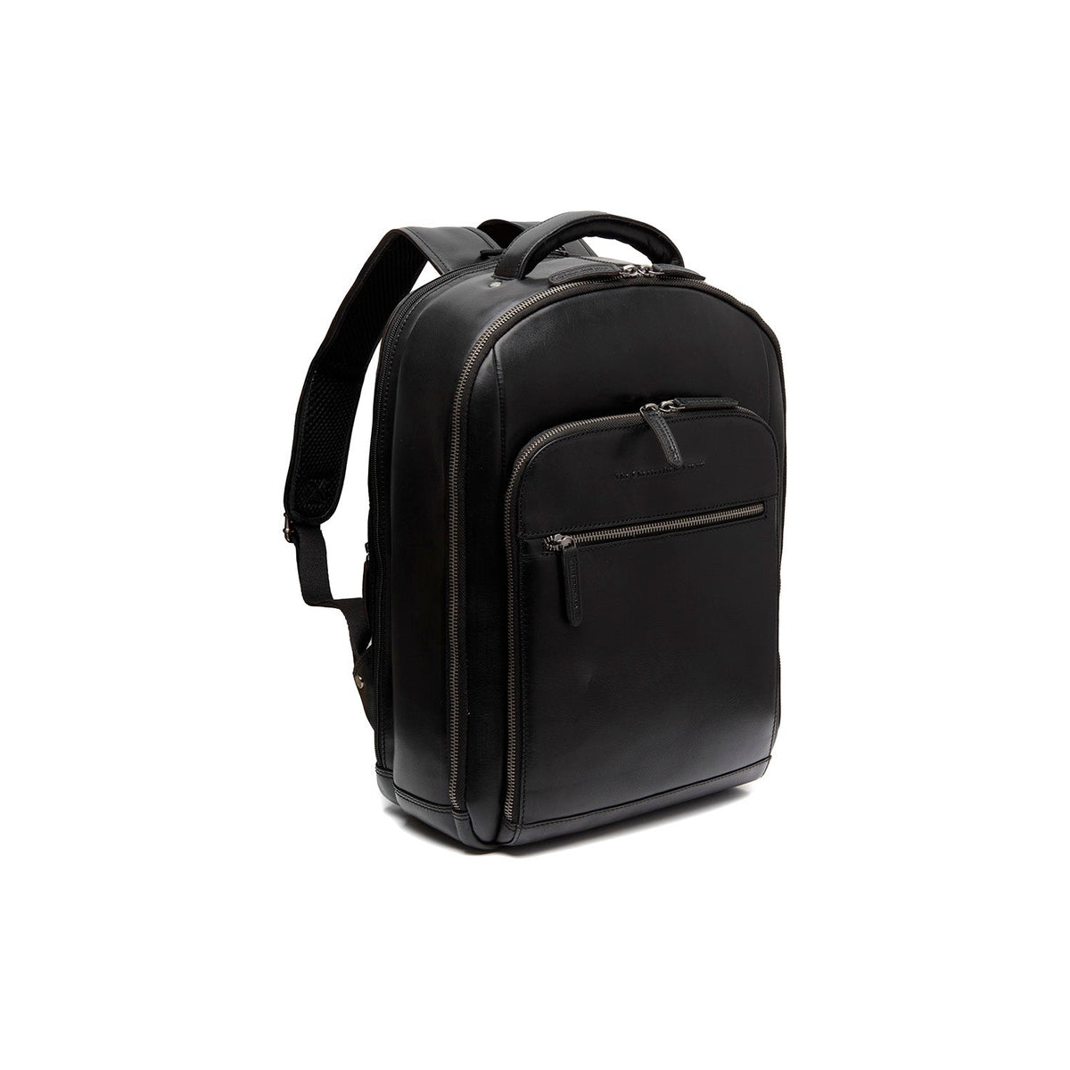 Maggiore Full-Grain Leather Laptop Backpack رجالي in Classic 100% Full-Grain Leather - Full Exterior Front Profile View | Buy Online