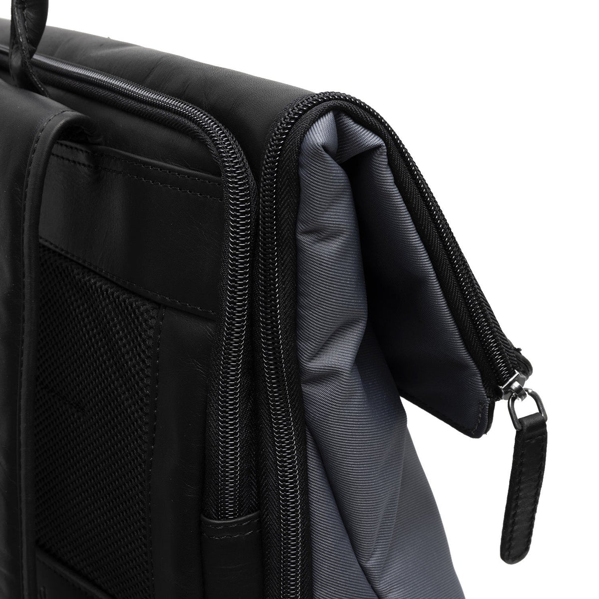 Trondheim Full-Grain Leather Laptop Backpack نسائي – alternate product view 2