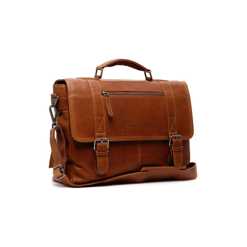Imperia Full-Grain Leather Laptop Bag رجالي