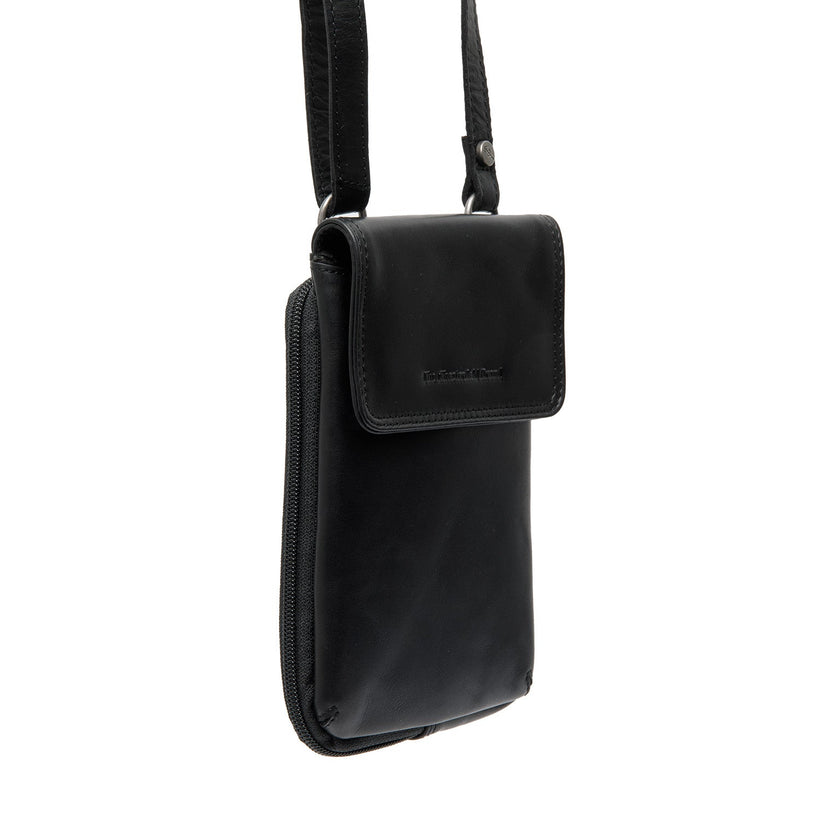 Langley Full-Grain Leather Phone Bag نسائي