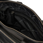 
Classic 100% Full-Grain leather Bag - عرض خلفي يوضح أحزمة الجلد المقواة والخياطة المتقنة