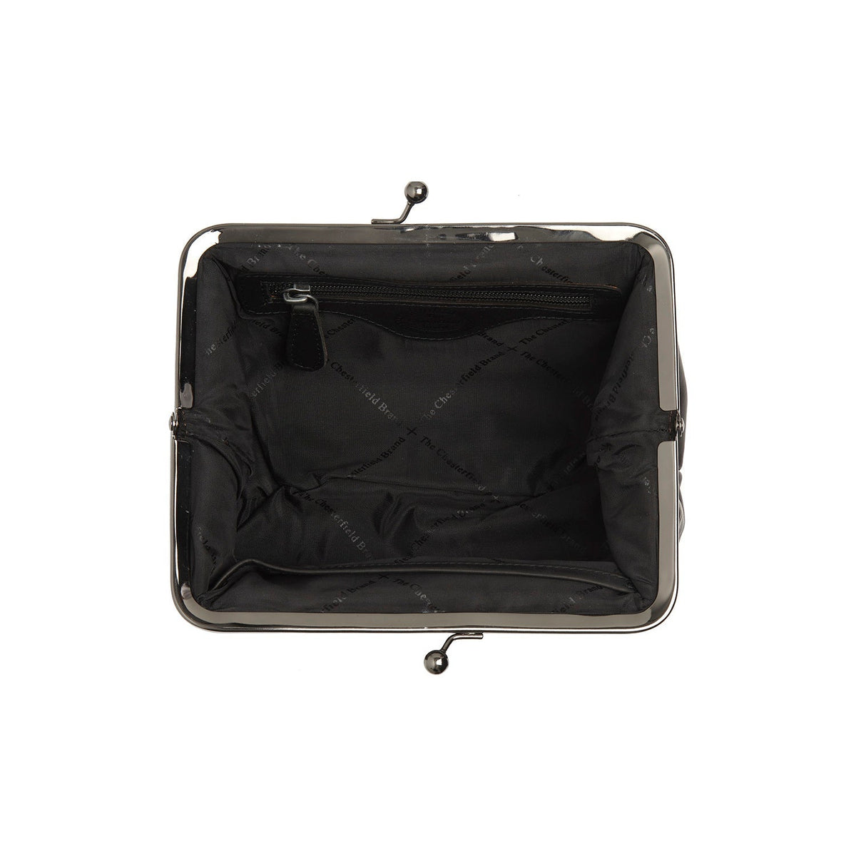 
Solid Antique Brass Hardware & Heavy-Duty Dual Zipper Detail on Andrade حقيبة كتف جلدية