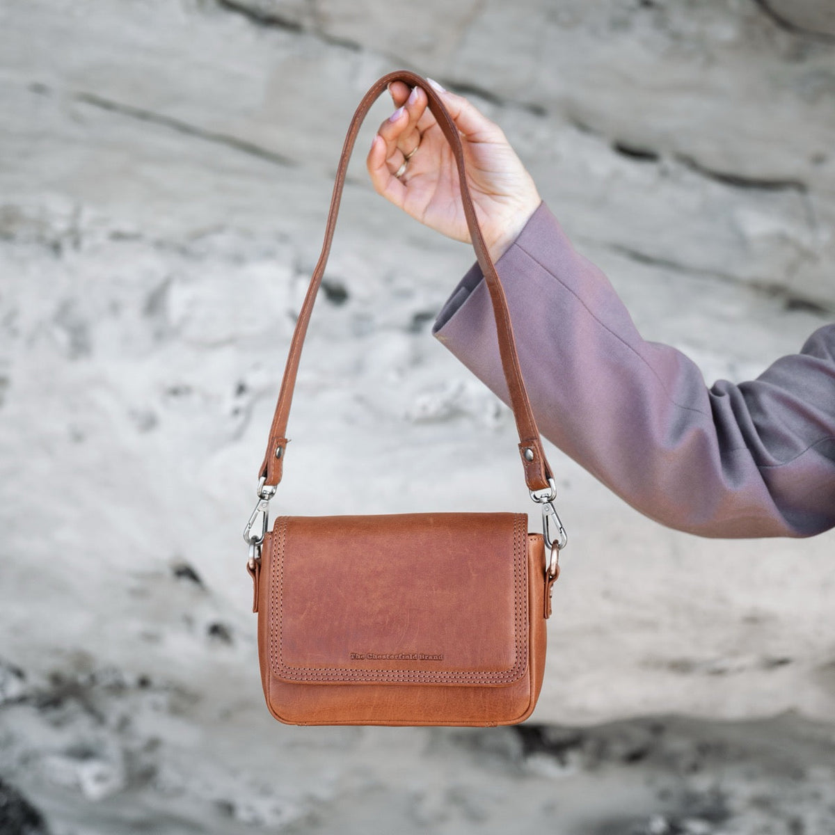 Everyday Carry Perspective Showing Ergonomic Grab Handle & Strap Comfort