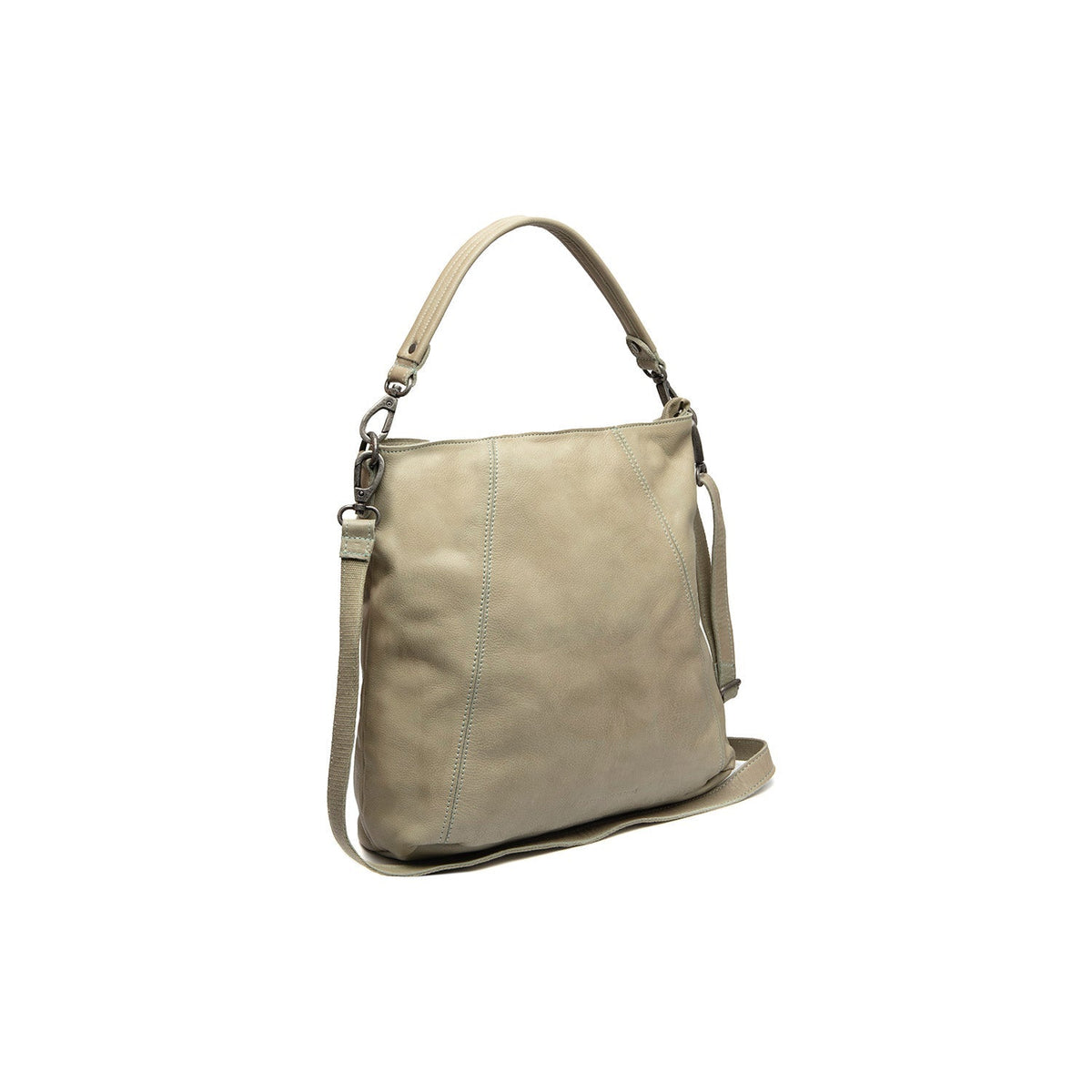 Sintra Full-Grain Leather Shoulder Bag نسائي in Classic 100% Full-Grain Leather - Full Exterior Front Profile View | Buy Online