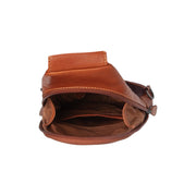 Cognac Leather Sling Bag Bowey نسائي, detail view 4